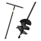 Cavadeira Trado Manual 10pol 25cm 4 Facas 1 Extensor