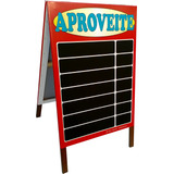 Cavalete Calçada Lousa Placa Aproveite Lista Preços Ref 78cv