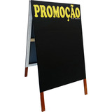 Cavalete Calçada Lousa Quadro Negro Promoção Ref 505cv