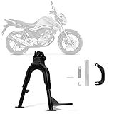 CAVALETE CENTRAL PRO TORK C SUPORTE E MOLA TITAN 160 PRETO