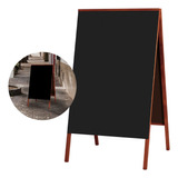 Cavalete De Calçada Placa Quadro Negro De Propaganda 70x50cm