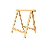 Cavalete De Madeira Pinus P-Bancada 80x80 Cm C- 2 Unids Gv Office