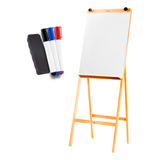 Cavalete Flip Chart Quadro Branco 3 Canetas 1 Apagador