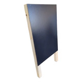 Cavalete Mini Lousa Tripé Preta Quadro Negro P Balcão 38x20
