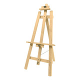Cavalete Para Pintura De Mesa Trident Ref 14 014 Cor Natu