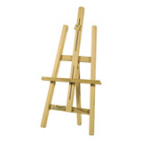 Cavalete Pintura Mesa 4105 Madeira Pinus Cor Natural 75 Cm
