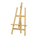 Cavalete Pintura Mesa Madeira Pinus Souza Cor Natural 75cm