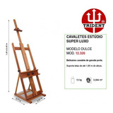 Cavalete Pintura Super Luxo Mod Dulce Mod 12326 Trident