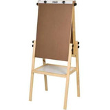 Cavalete Quadro Flip Chart Compact C quadro Branco E Bandeja
