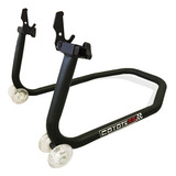 Cavalete Traseiro Coyote Modelo Top Para Motos Com Suporte Slider De Balança Preto