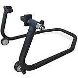 Cavalete Traseiro Coyote Para Motos Sem Suporte-Slider De Balança - Preto