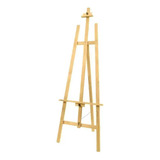 Cavalete Tripé Trident Tradicional Linha Econômica 14024 Cor Mogno