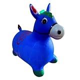 Cavalinho De Brinquedo Upa Upa Infantil 55 Cm Azul