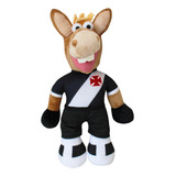 Cavalinho Do Fantástico Vasco 40 Cm Cks Licenciado Cor Preto