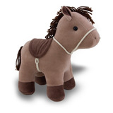 Cavalo De Pelúcia 30cm Decoração Infantil