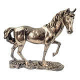 Cavalo Decorativo Bronze 27x29x7cm