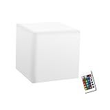 CAXUSD Cubo Luz Noturna Luz Noturna Conduzida Luz Led Do Berçário Cubo De Luz Led Luminária De Mesa Abajur Quadrado Luz De Mesa Quadrada Luz De Festa Led Conduziu Branco Lâmpada De Mesa