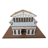 Ccb Maquete Congregação Cristã No Brasil Com Iluminação Mdf