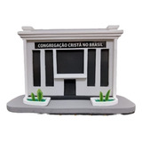Ccb Maquete Miniatura Igreja Frontal