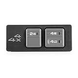 Cciyu Botão De Caixa De Transferência 4x4 Interruptor De Tração De Roda 4WD Serve Para 1996 1999 Para K1500 Suburban Com Código RPO NP1 Caixa De Transferência Eletrônica De Velocidade Shift2 