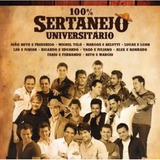 Cd 100 Sertanejo Universitário