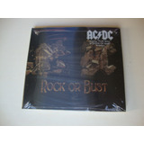 Cd Ac dc Rock Or Bust Capa Holográfica Imp Lac