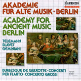 Cd Academy For Ancient Music Berlin