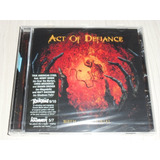 Cd Act Of Defiance - Birth And The Burial (europeu) Megadeth