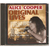 Cd Alice Cooper Original Lives Original