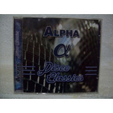 Cd Alpha Disco Classics  Andy Gibb  Chic  Carl Carlton