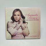 Cd Amanda Ferrari O Meu Deus É O Teu Deus Original Lacrado