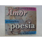 Cd Amor E Poesia  Carlos Drummond De Andrade  Scarlet Moon