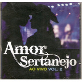 Cd Amor Sertanejo   Volume 2   Ao Vivo
