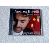 Cd Andrea Bocelli Sacred Arias Novo Original Lacrado