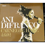 Cd Ani Difranco Carnegie Hall 4 6 02 Eua Digipack