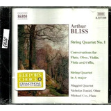 Cd Arthur Bliss Chamber Music String Quartet imp lacr