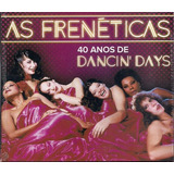 Cd As Frenéticas   40 Anos De Dancin  Days   Box 4 Cds