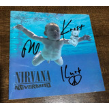 Cd Autografado Kurt Cobain Nirvana Nevermind Único No Brasil