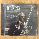 Cd B b  King Live In France When I Sing The Blues   Lacrado 