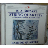 Cd Bartok Quartet Mozart