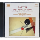 Cd Bartok Viola Concerto Two Pictures Hong-mei Xiao Kovacs