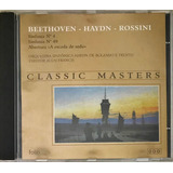 Cd Beethoven Haydn Rossini Classic Masters
