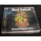 Cd Black Sabbath Cross Purposes Live Importado Lacrado