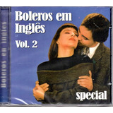 Cd Boleros Em Ingles Volume 2