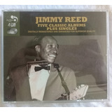 Cd Box Jimmy Reed  Five Classic Albums Plus Seingles  4cds 