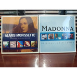Cd Box Original Album Series Alanis Morissette Madonna Novo