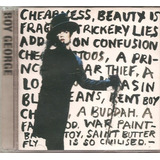 Cd Boy George Cheapness And Beauty ex Culture Club Novo