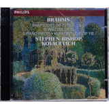 Cd Brahms Rhapsodies Op 79
