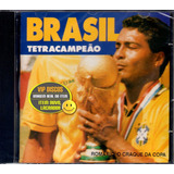 Cd Brasil Tetra Campeão Copa Do Mundo 1994 Com Romário Novo