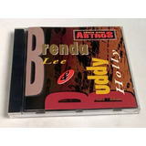 Cd Brenda Lee E Buddy Holly   Série Dois Astros